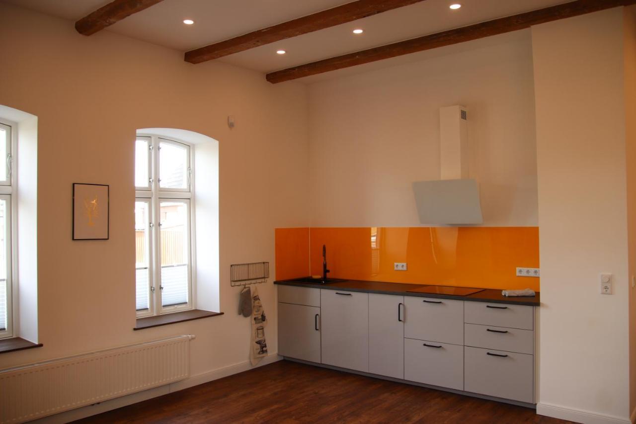 Altes Bahnhofsvorsteherhaus Wohnung Unten Хузум Екстериор снимка